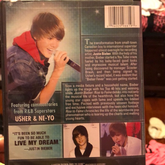 Justin Bieber Rise To Fame DVD - Picture 2 of 3